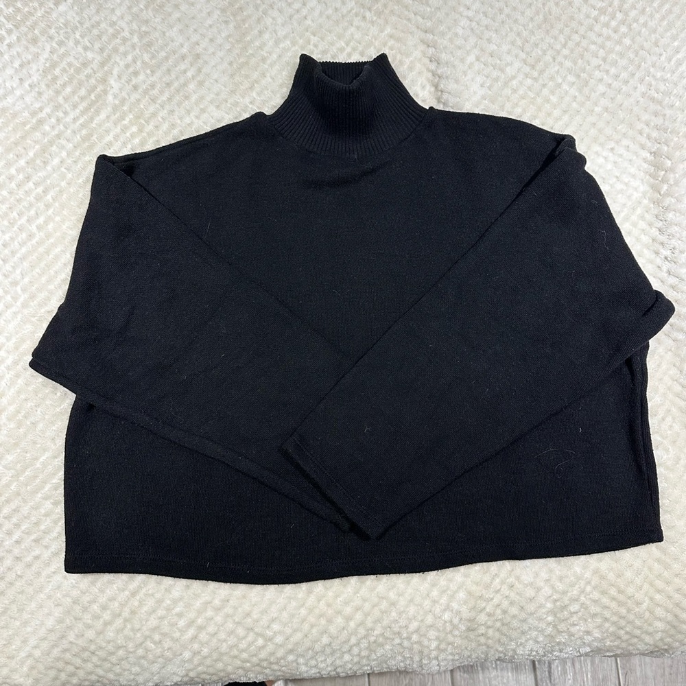 Zara Charcoal Knit Pullover